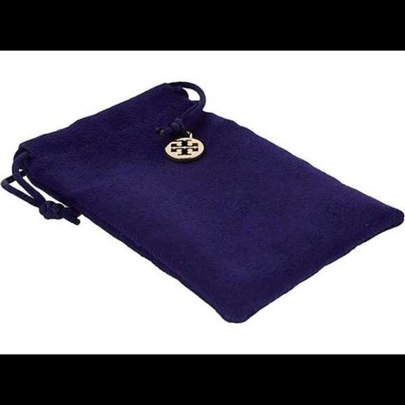 NWT Tory Burch Kira Brown Enamel, Gold Logo  Hinged Cuff Bracelet - Picture 4 of 4